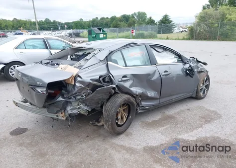 2021 Nissan Sentra Sv Xtronic Cvt from USA, damaged, VIN 3N1AB8CV1MY288291